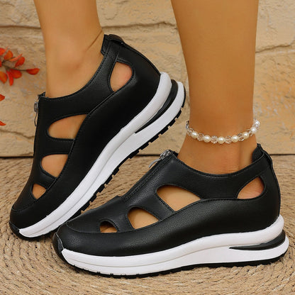 Baotou Chunky-sole Soft-soled Sandals Women's Casual 
