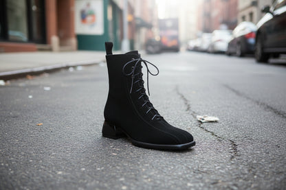 Women's All-match Square Toe Martin Boots 