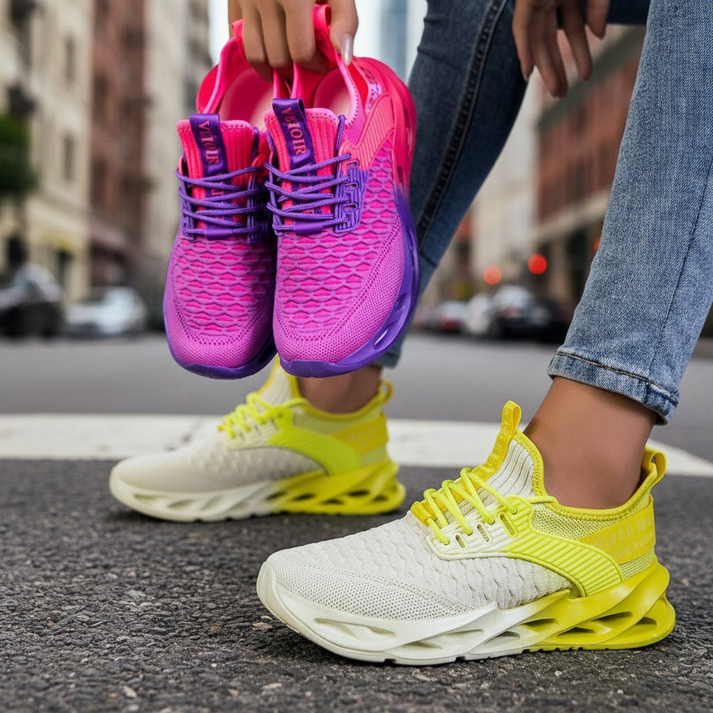 Women's Casual Sporty Outdoor Fashionable Versatile Running Shoes 