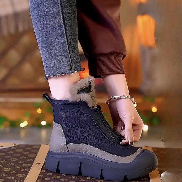 Women’s Lightweight Soft-Sole Short Boots – Stylish & Comfortable 