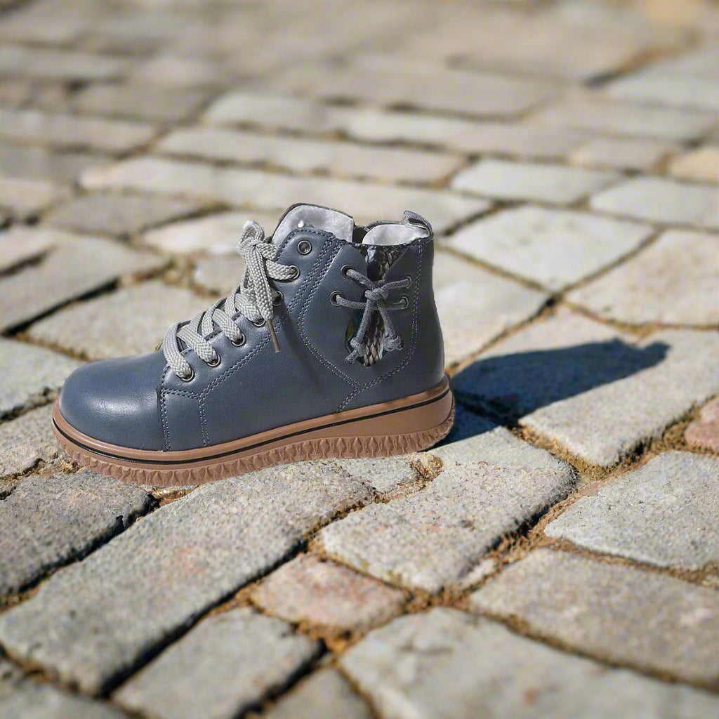 Women's Flat Heel Martin Boots Lace-up Zip Cotton-padded Diversi Fashion™