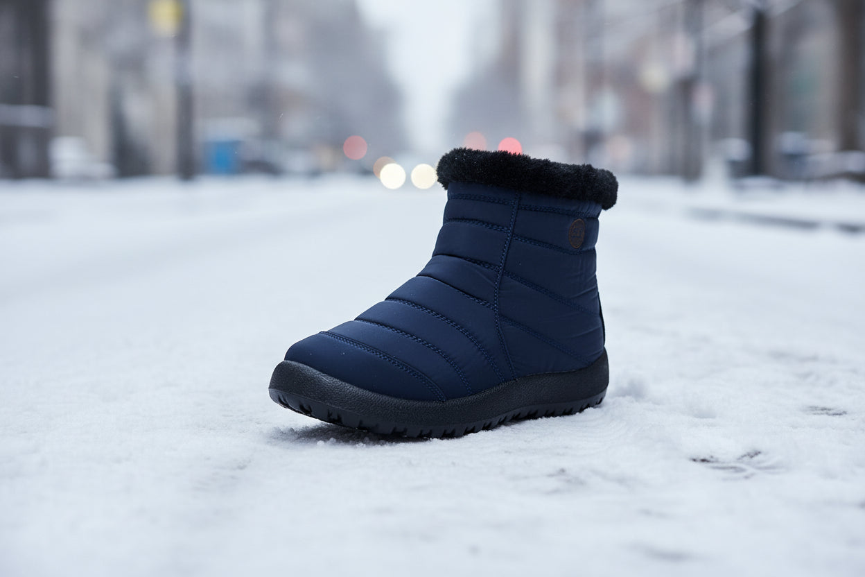 Women’s Thickened Cotton Snow Boots – Waterproof Warm Winter Boots