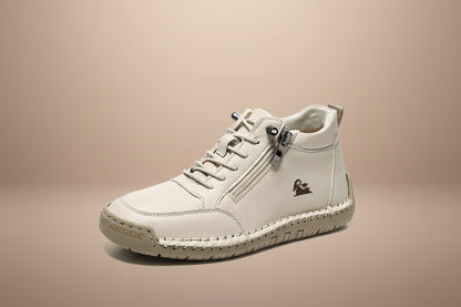 Hand-stitched Womens Shoes Soft Sole Flat Casual 
