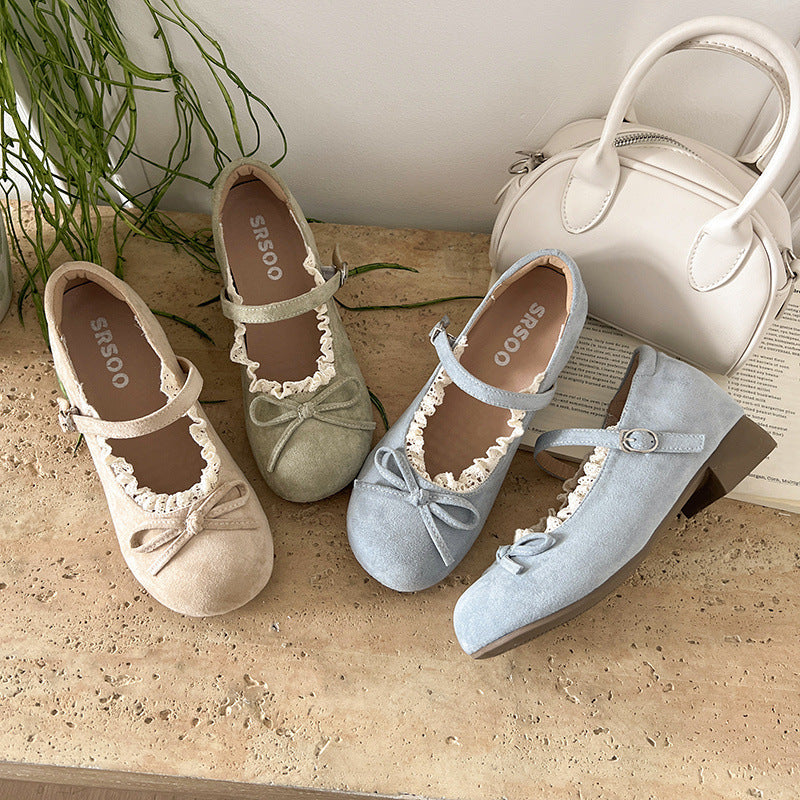 Versatile Vintage Chunky-heel Peep-toe Pumps For Women 