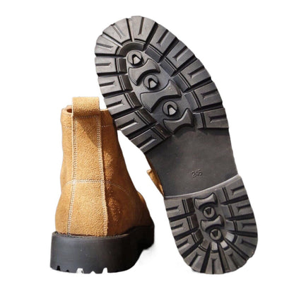 Fluffy Breathable Construction-Site Protective Big-Head Safety Shoes 