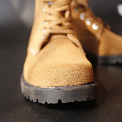 Fluffy Breathable Construction-Site Protective Big-Head Safety Shoes 