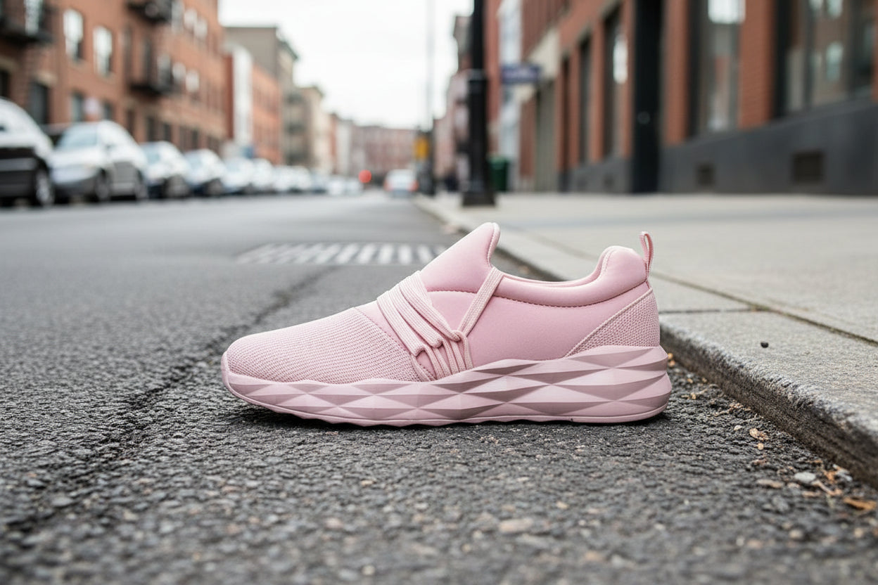 Womens Laced Summer Sneakers 