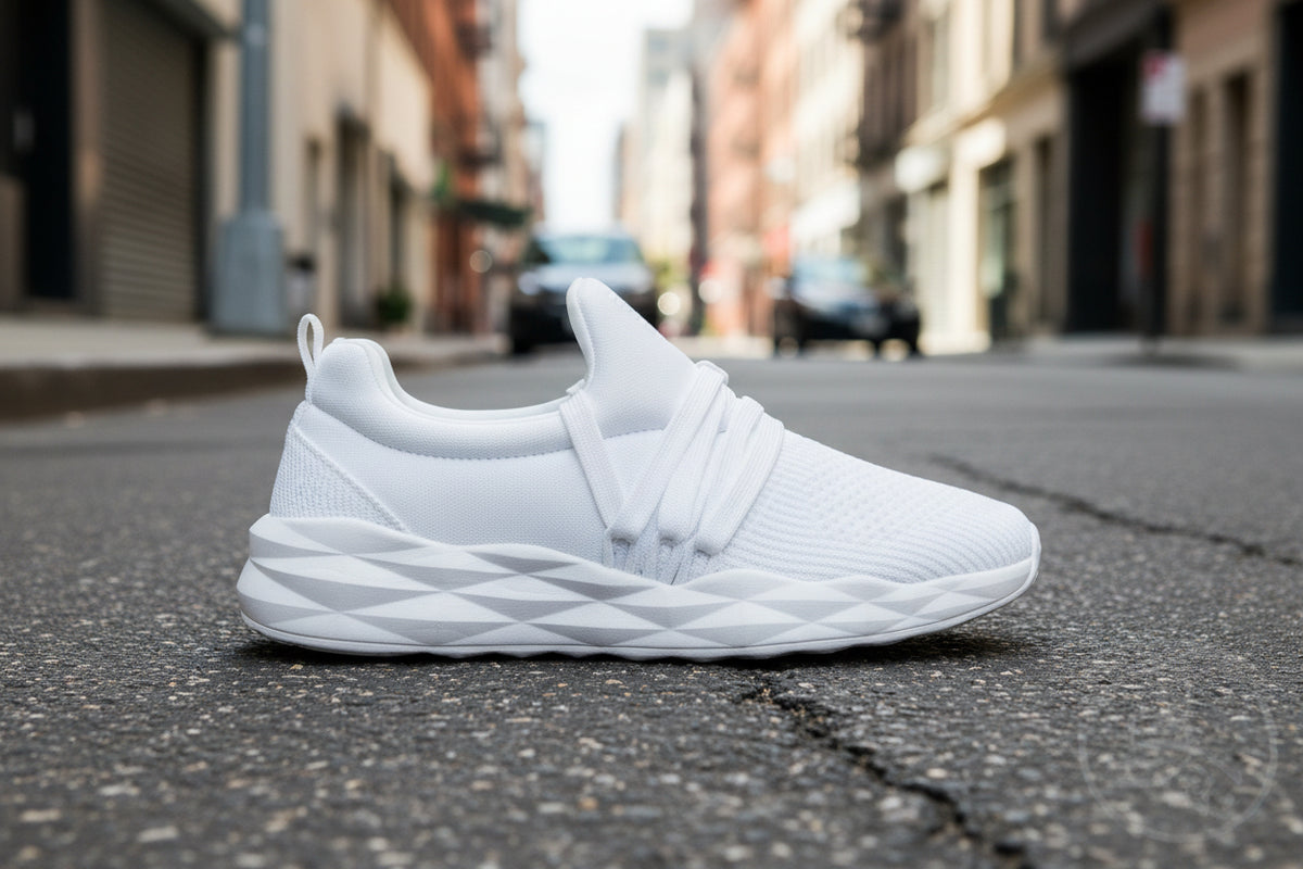 Womens Laced Summer Sneakers 