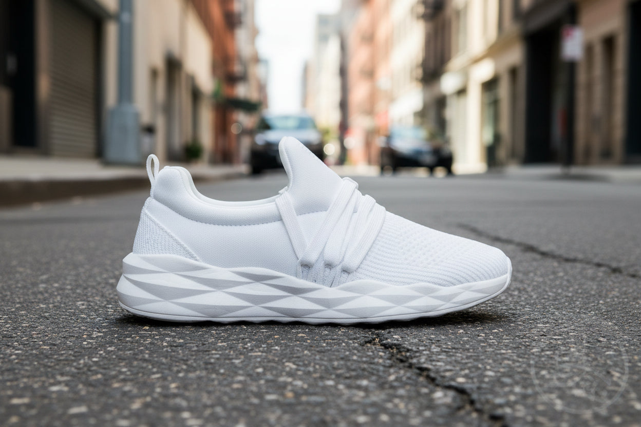 Womens Laced Summer Sneakers 