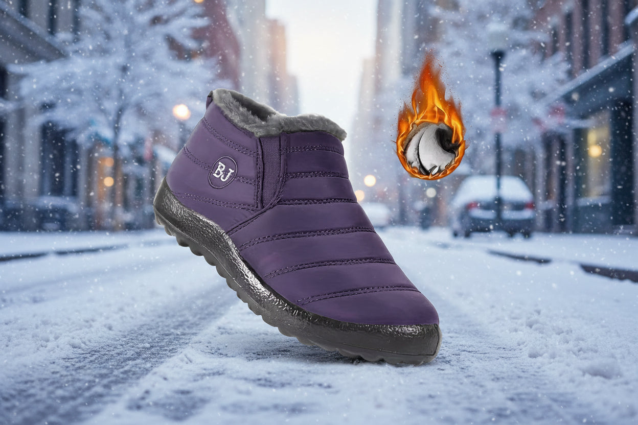 Warm Padded Lightweight Cotton Boots 