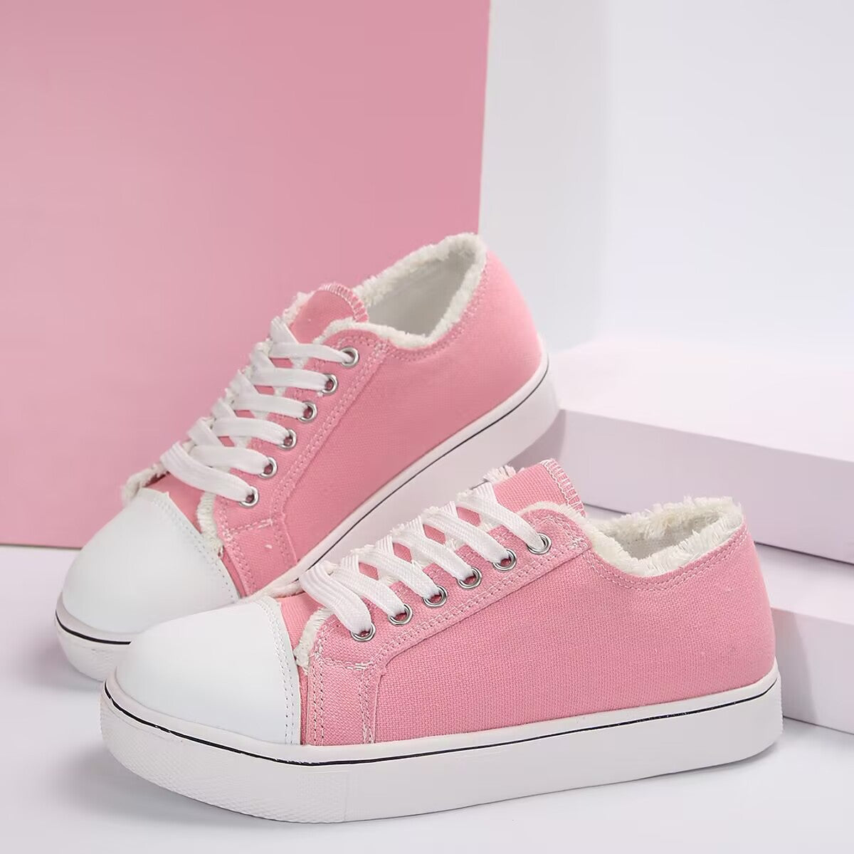 Women's Lace-up Casual Shoes Lightweight 