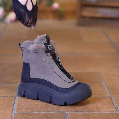 Women’s Lightweight Soft-Sole Short Boots – Stylish & Comfortable 