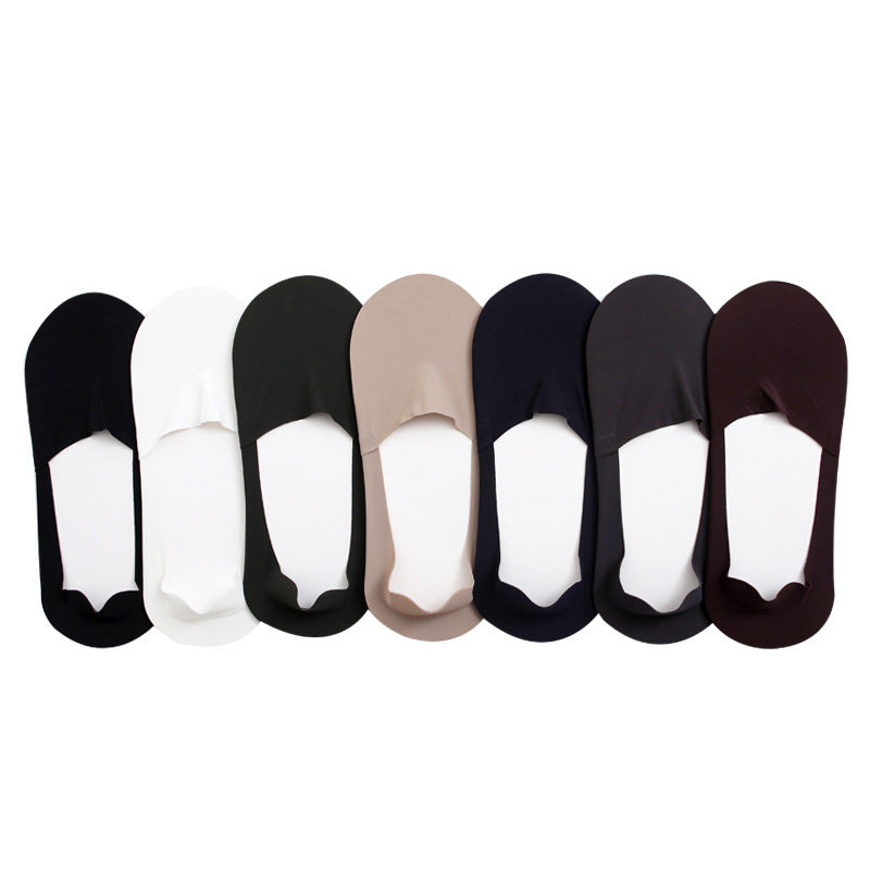 Women’s Invisible Low-Cut Cotton Socks 