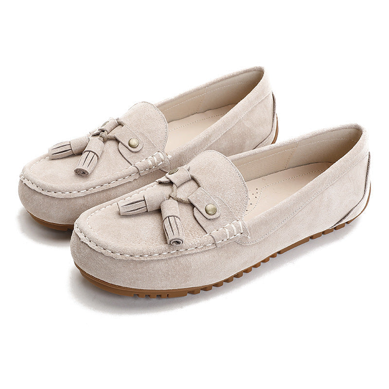 Soft Bottom Non-slip Slip-on Lofter Flat Bottom Pumps CJ