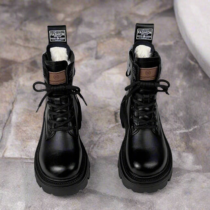 Fur Integrated Thick Bottom Winter Boots CJ