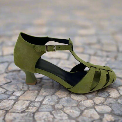 Fashion Suede Round Toe Women's Shoes Plus Size Breathable CJ