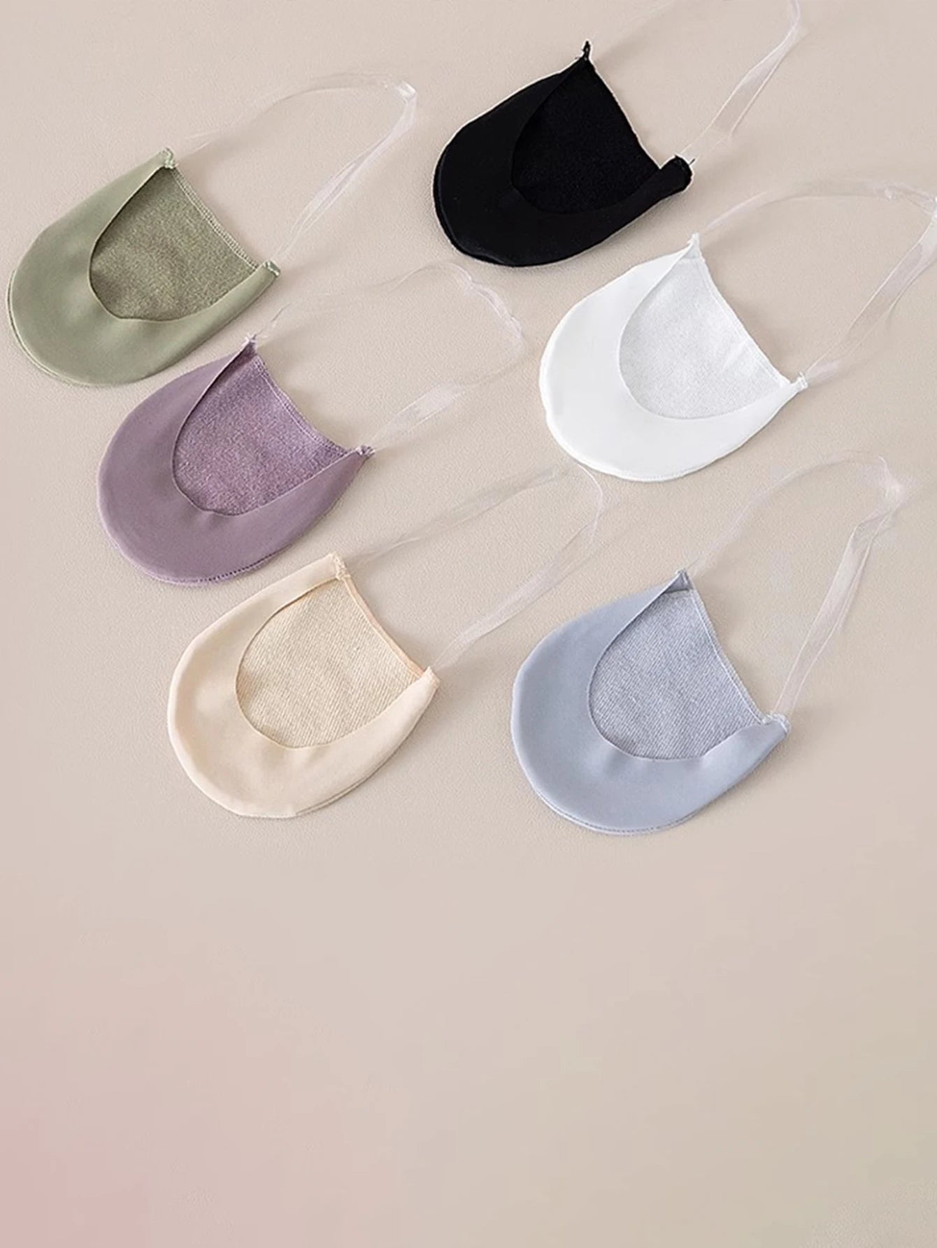 5-Pack Women’s Invisible Low-Cut Socks | Breathable Boat Socks 