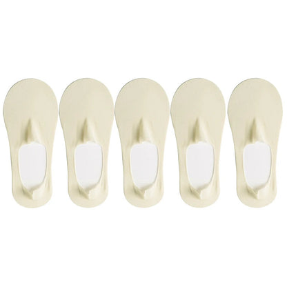 5-Pack Women’s Ultra Thin No-Show Socks | Invisible Boat Socks 