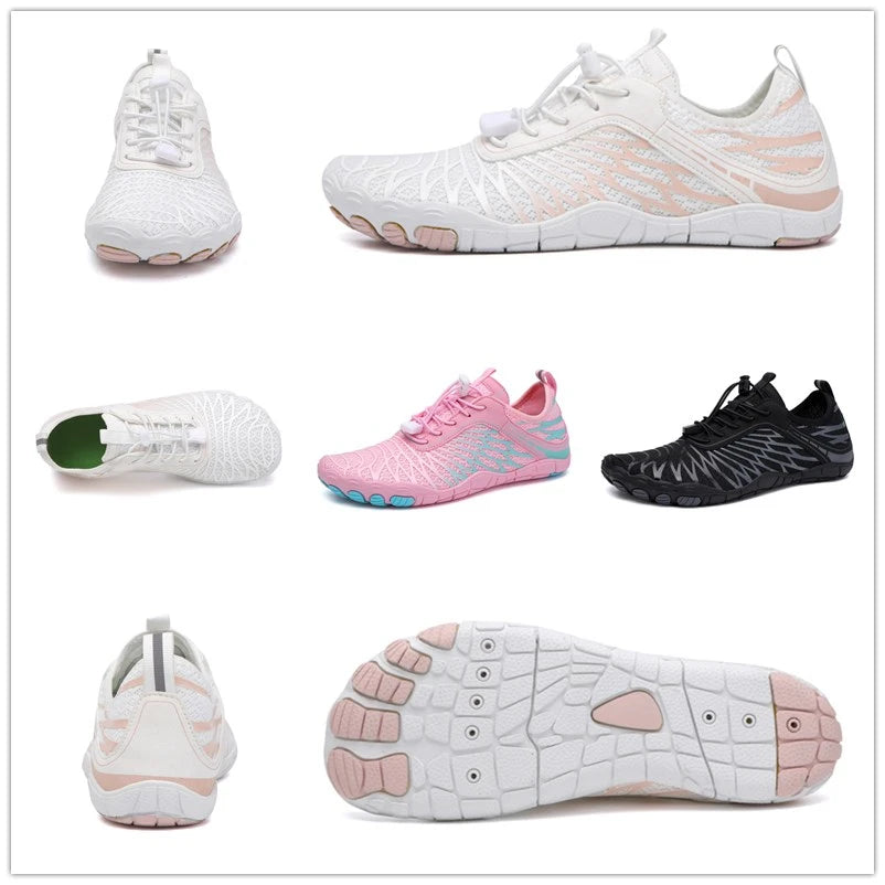 Unisex Quick-Dry Aqua Shoes — Lightweight Water & Beach Sneakers 