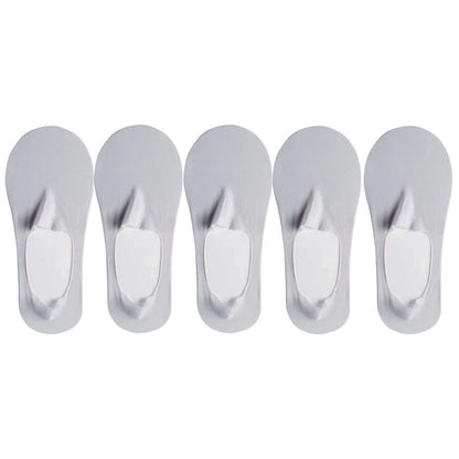 5-Pack Women’s Ultra Thin No-Show Socks | Invisible Boat Socks 