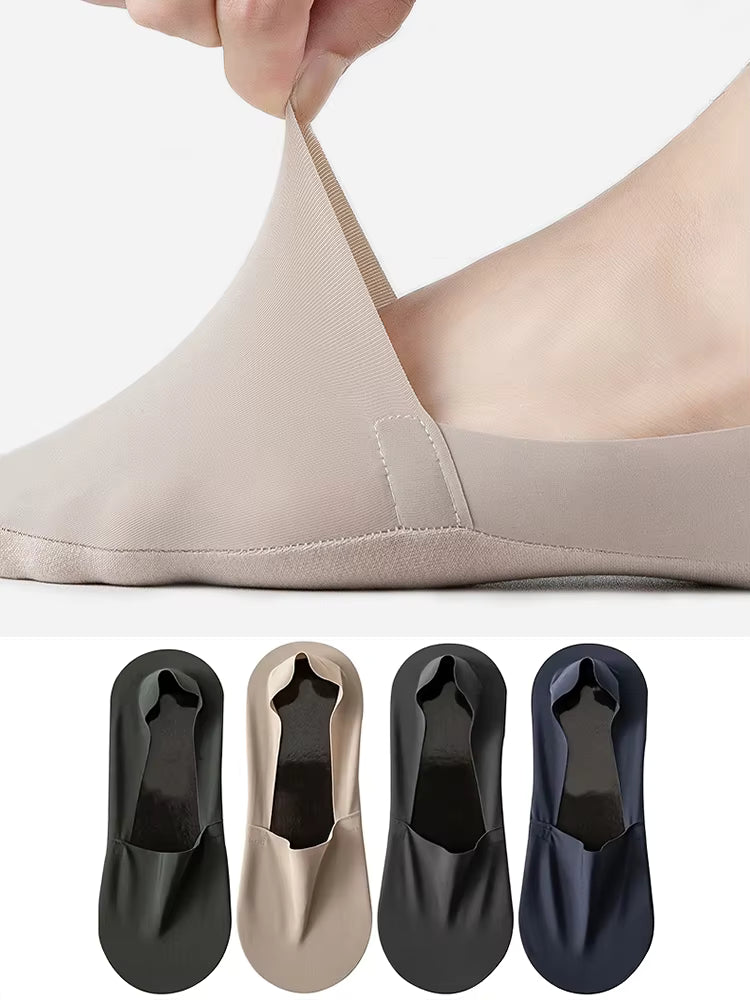Women’s Invisible Low-Cut Cotton Socks 