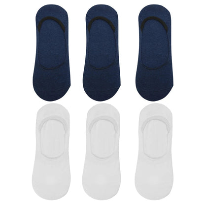 6-Pack Bamboo Invisible Low-Cut Socks | Breathable Boat Socks 