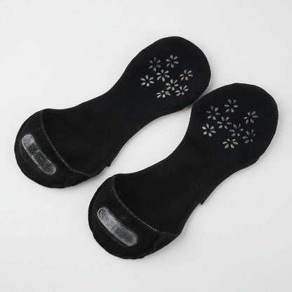 Women’s Super Invisible No-Show Socks | Thin Non-Slip Boat Socks 