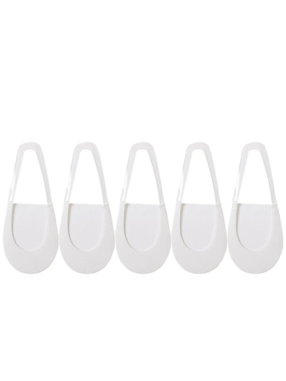 5-Pack Women’s Invisible Low-Cut Socks | Breathable Boat Socks 