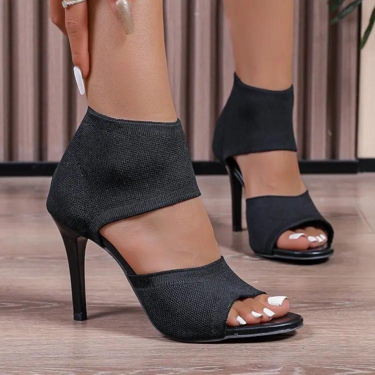 Women’s Fish-Mouth Hollow Fashion Flats CJ