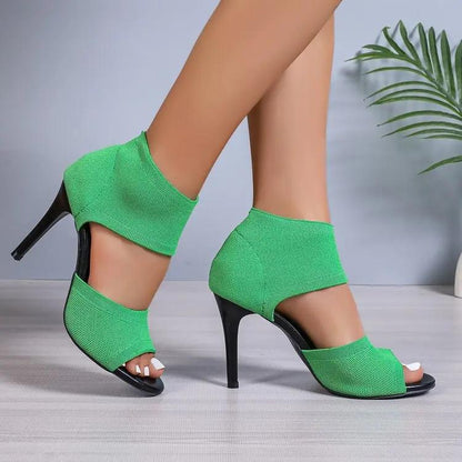 Women’s Fish-Mouth Hollow Fashion Flats CJ