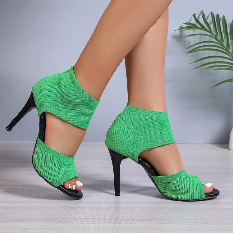 Women’s Fish-Mouth Hollow Fashion Flats CJ