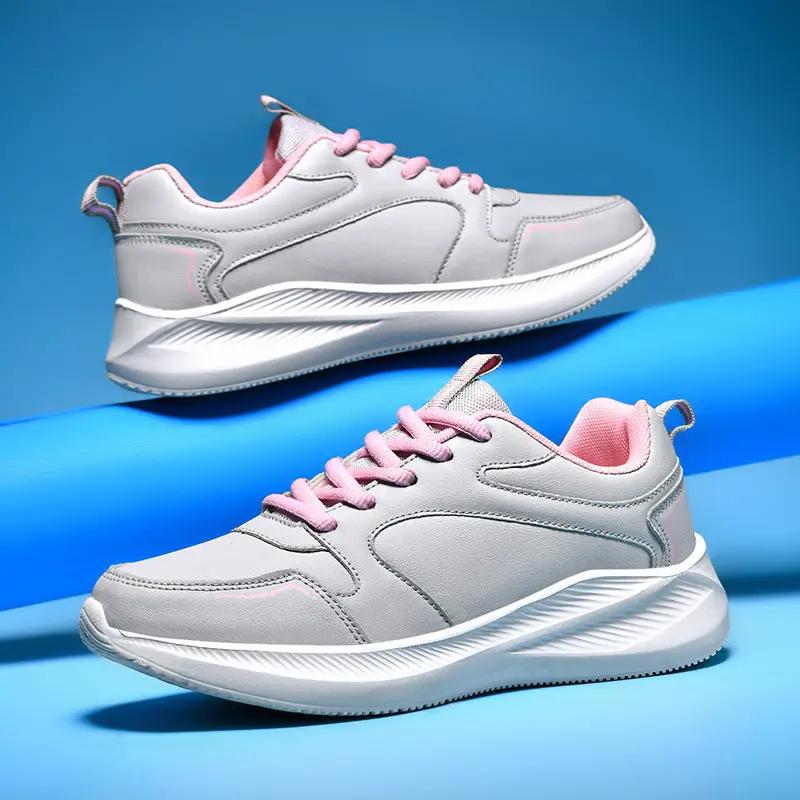 Women’s Waterproof Leather Sneakers CJ