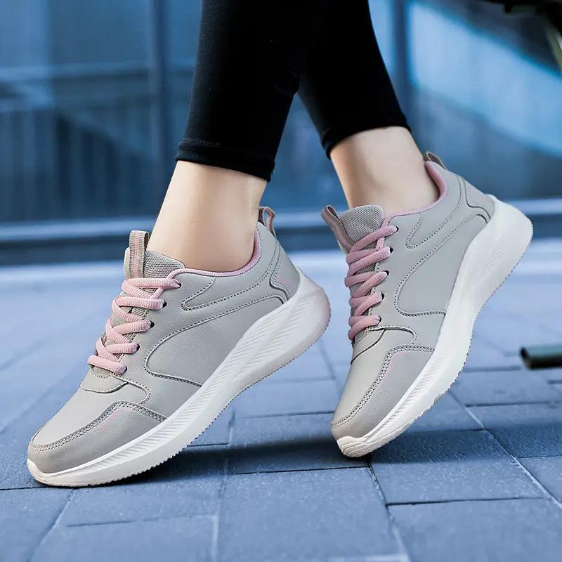 Women’s Waterproof Leather Sneakers CJ
