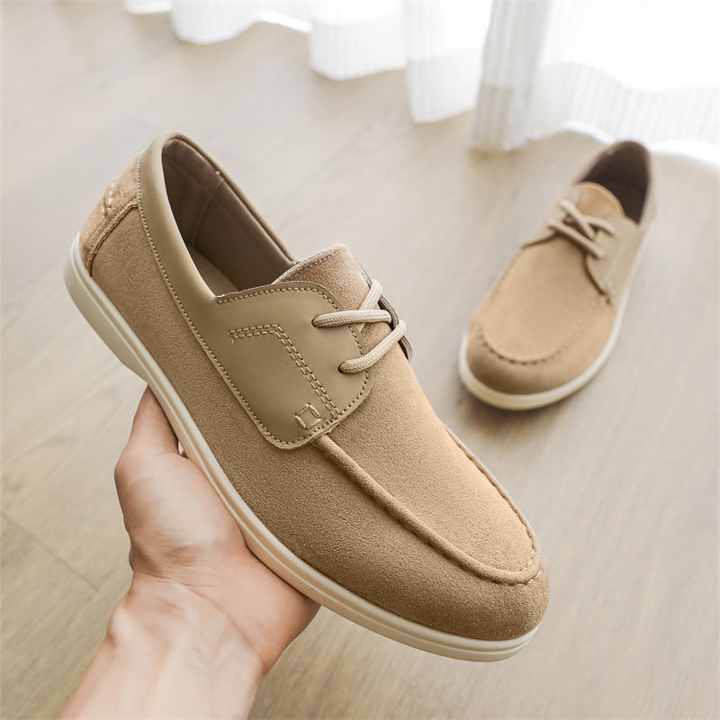 Mens Casual Low-top Lace-up Shoes 