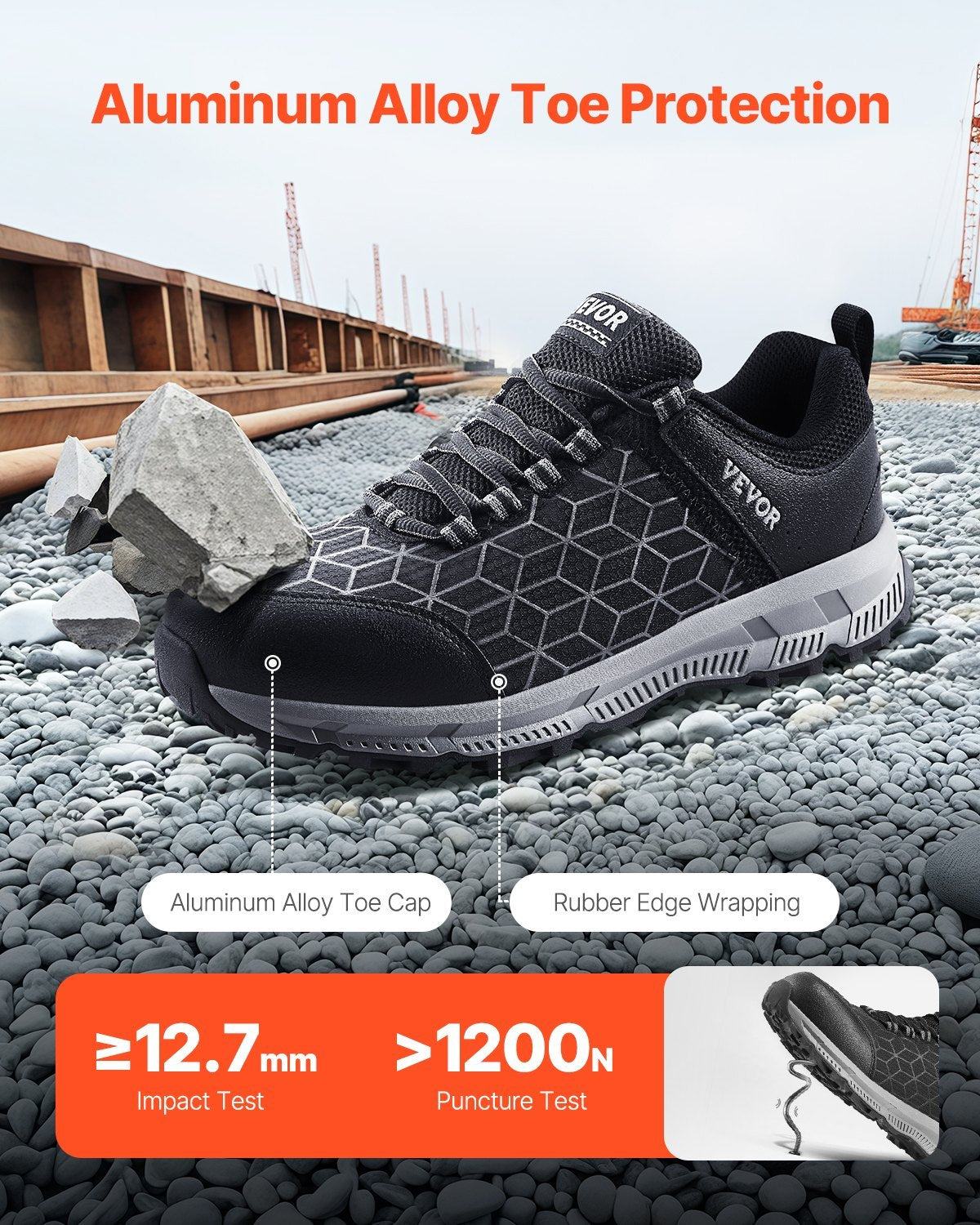 Athletic Steel Toe Safety Sneakers CJ US