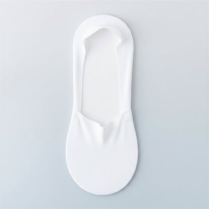 Socks Shallow Mouth Invisible Seamless Low Cut Pure Cotton Bottom Ice Silk 