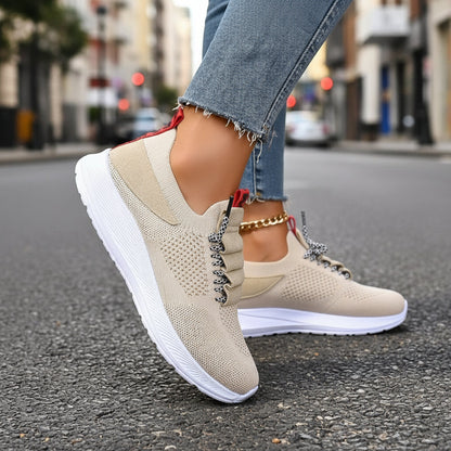 Women’s Non-Slip Round-Toe Casual Sneakers CJ