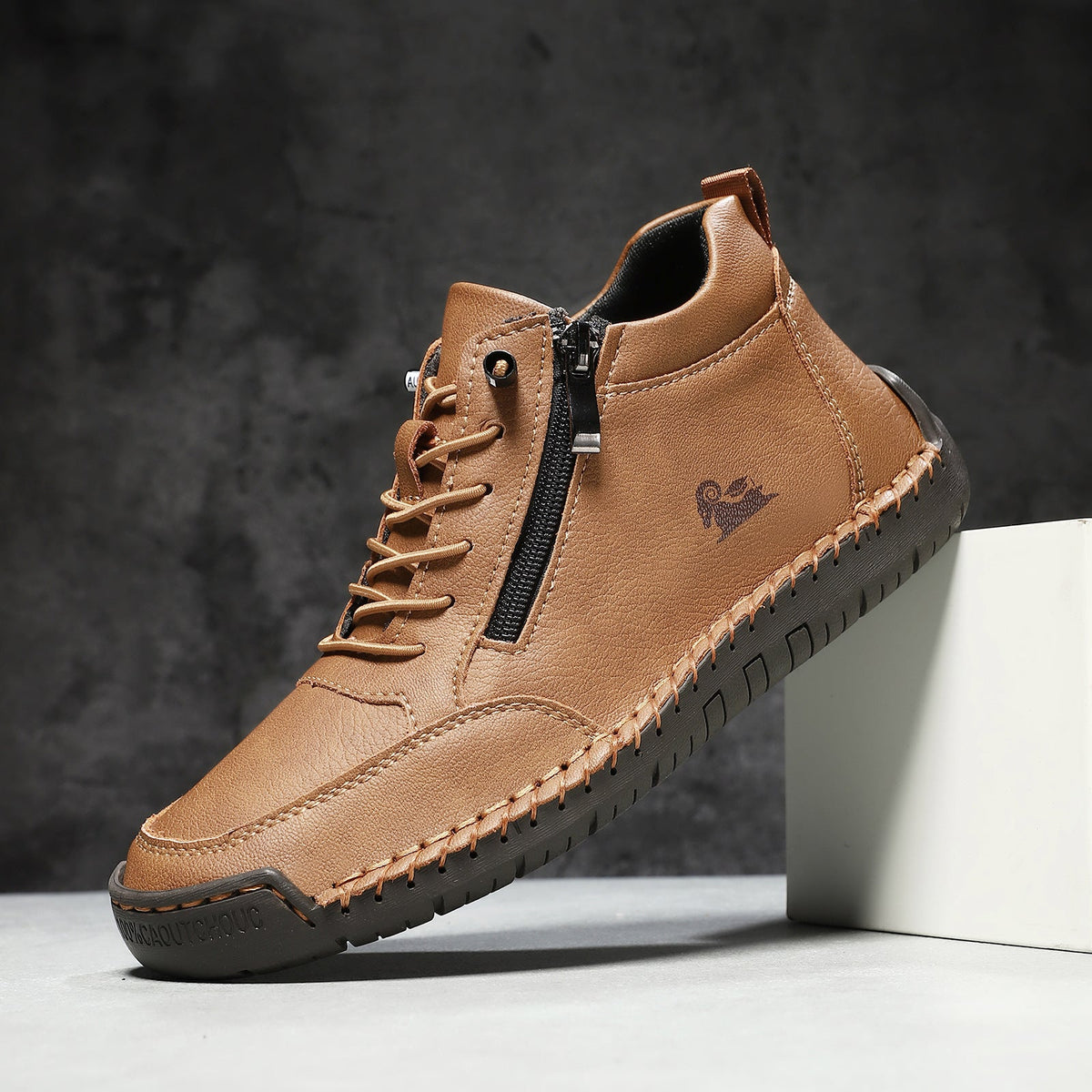 Hand-stitched Womens Shoes Soft Sole Flat Casual 