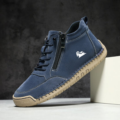 Hand-stitched Womens Shoes Soft Sole Flat Casual 