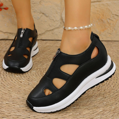 Baotou Chunky-sole Soft-soled Sandals Women's Casual 