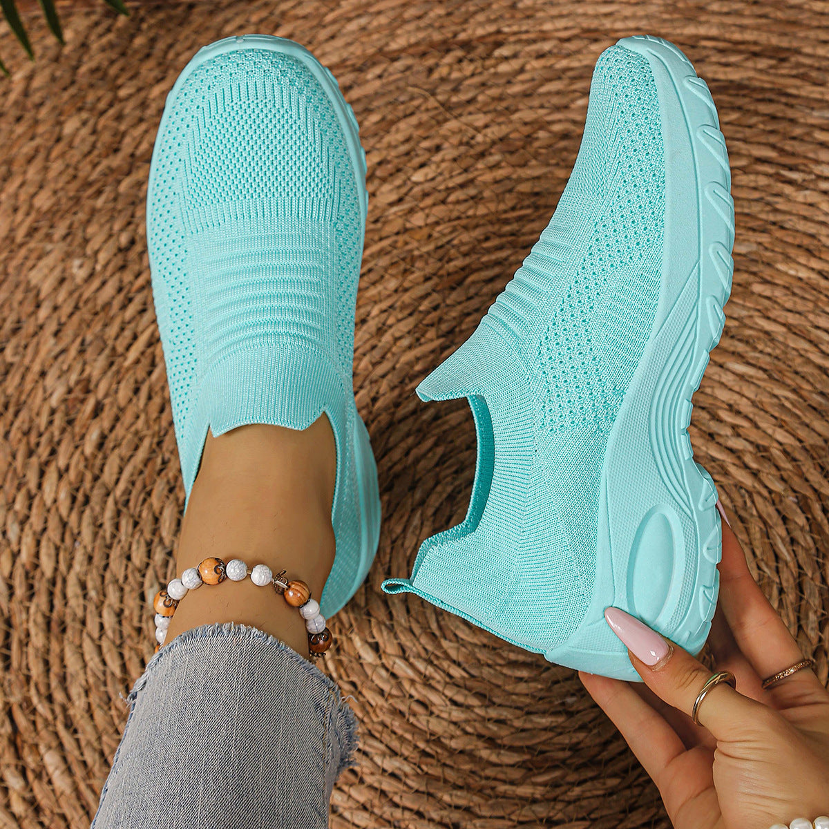 Breathable And Comfortable Womens Flats 