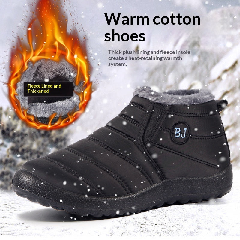 Warm Padded Lightweight Cotton Boots 