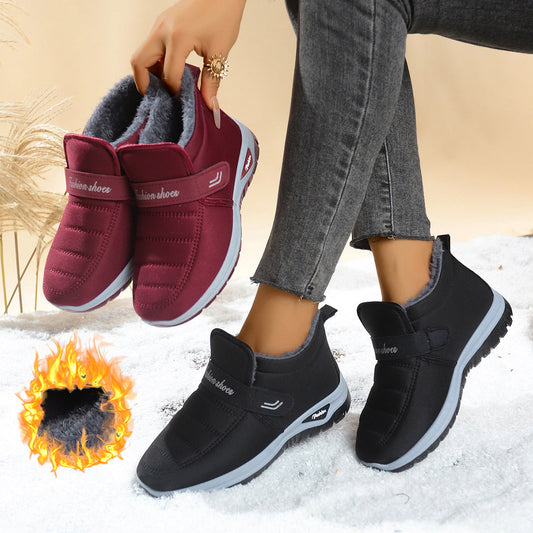 Fleece-lined Insulated Snow Boots 