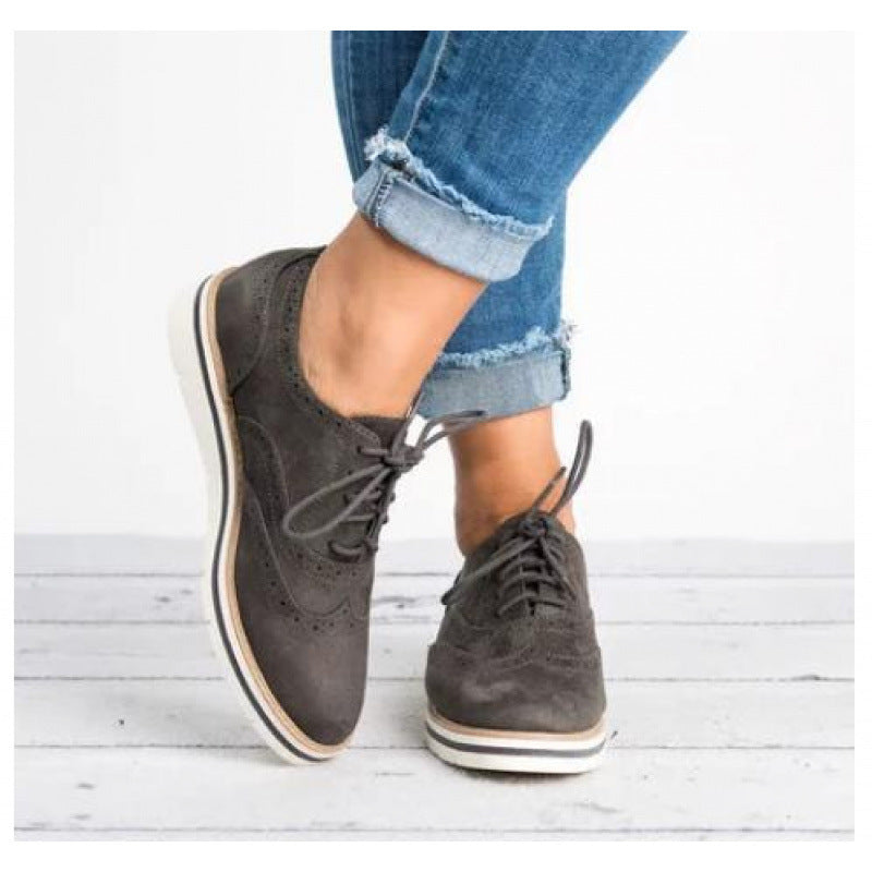 Retro British-style Casual Women's Shoes 