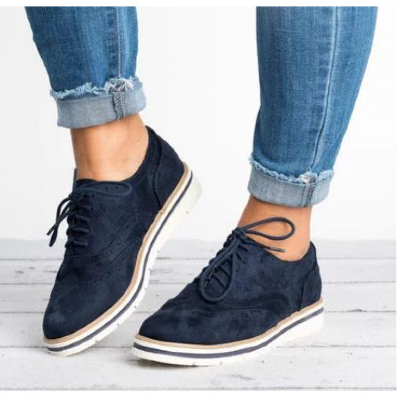 Retro British-style Casual Women's Shoes 